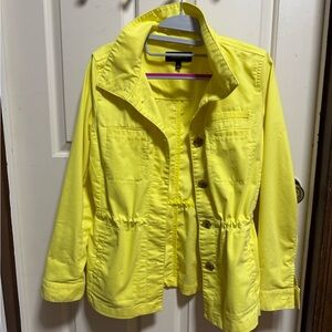 Talbots - Yellow Lightweight Jacket - XS